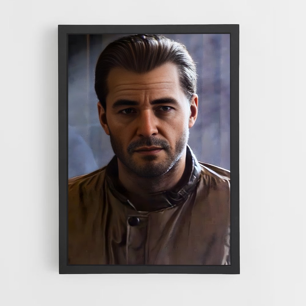 Poster L'Homme au Vêtement Brun – affiche Call of Duty (vue 2)